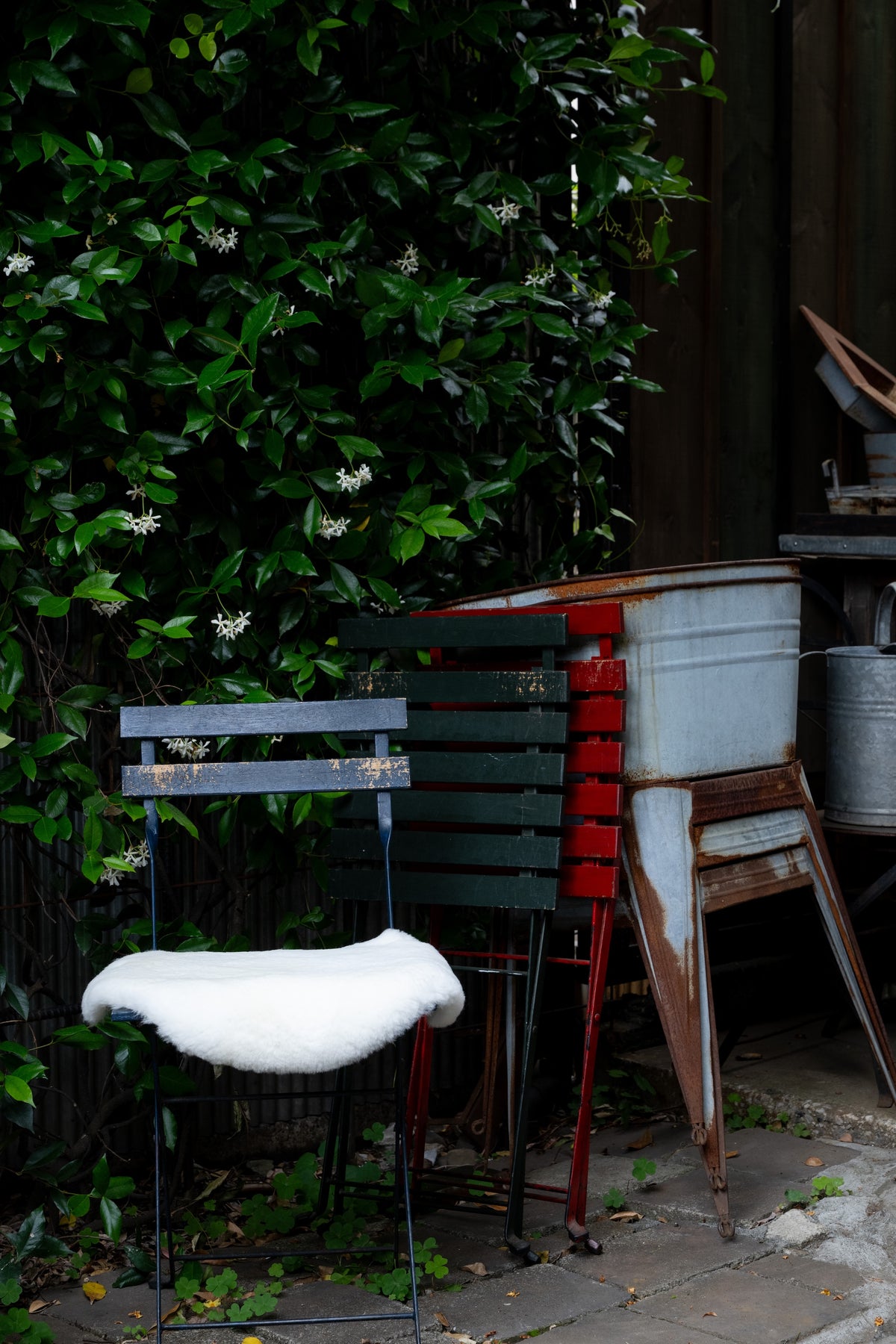 Mouton Round Seat Cushion —円形シートクッション(ショートタイプ)