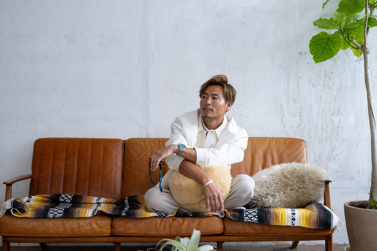 Mouton Round Seat Cushion —円形シートクッション（ショートタイプ）