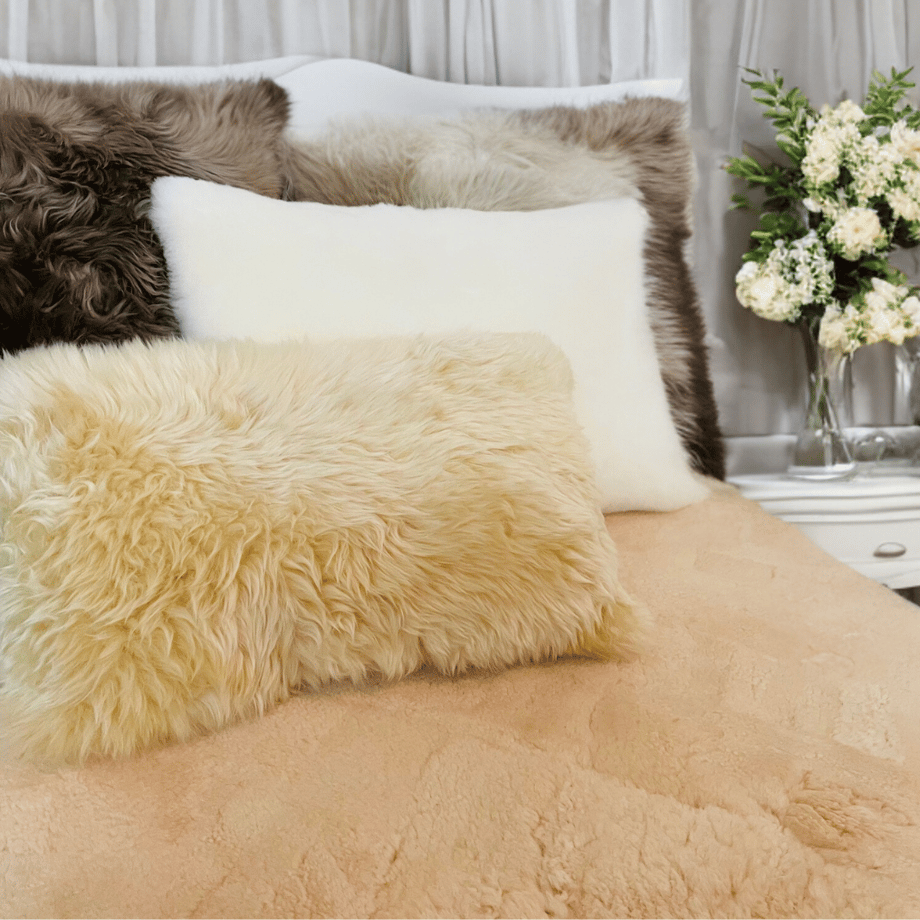 Mouton Short Wool Pillow —ムートンピロー(ショートタイプ65×45cm)