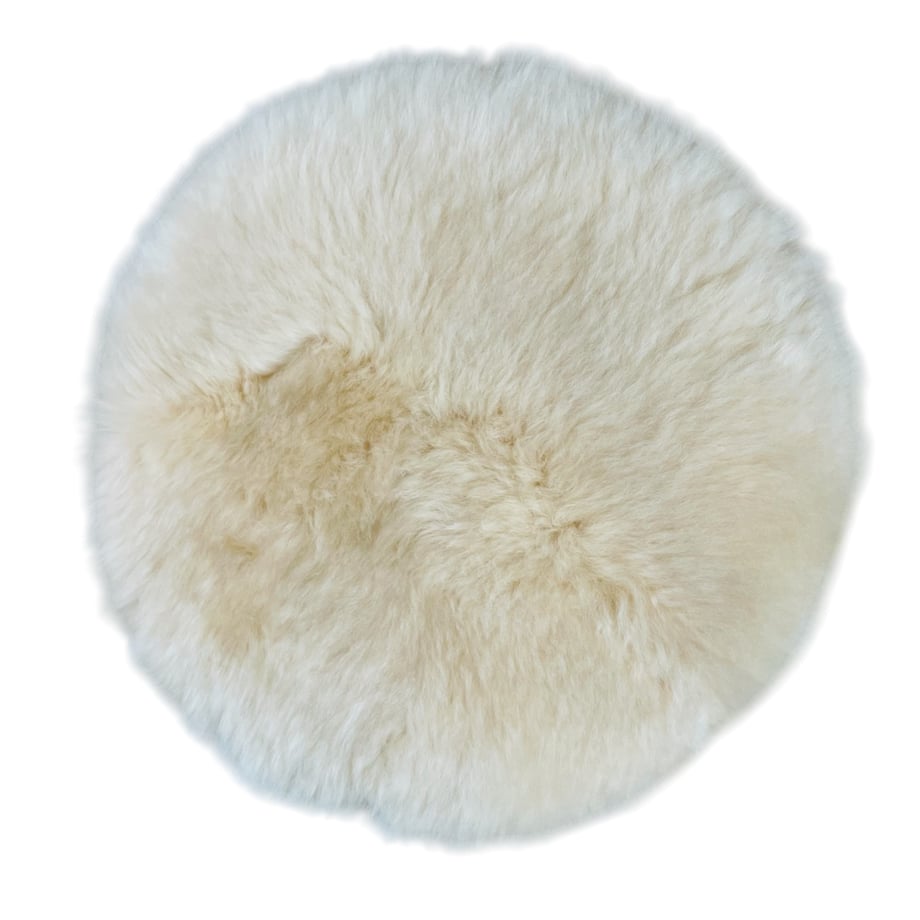 Mouton Round Seat Cushion —円形シートクッション（ロングタイプ）